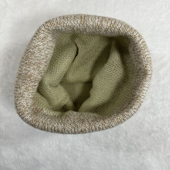 Woolrich Beanie Hat Wool Blend Knit Cream Pattern Winter Cap NWT One Size main image 7